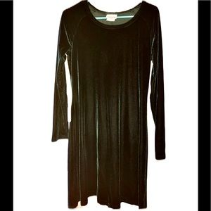 Gorgeous Dark Emerald Velvet Dress